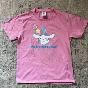 🧡3/15 Hello Kitty And Friends "It's My Birthday" T-Shirt Kids M 9-10